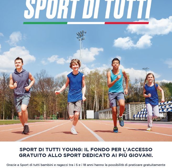 PROGRAMMA “SPORT DI TUTTI YOUNG 2019/2020”