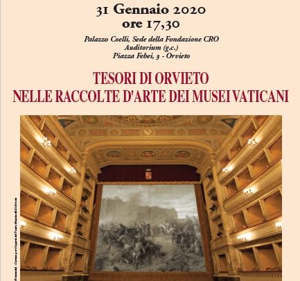 CONFERENZA ISAO “TESORI DI ORVIETO NELLE RACCOLTE D’ARTE DEI MUSEI VATICANI”
