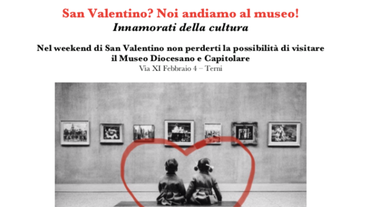 SAN VALENTINO, TUTTI AL MUSEO  IL FINE SETTIMANA DELL’ ASSOCIAZIONE TEMPUS VITAE