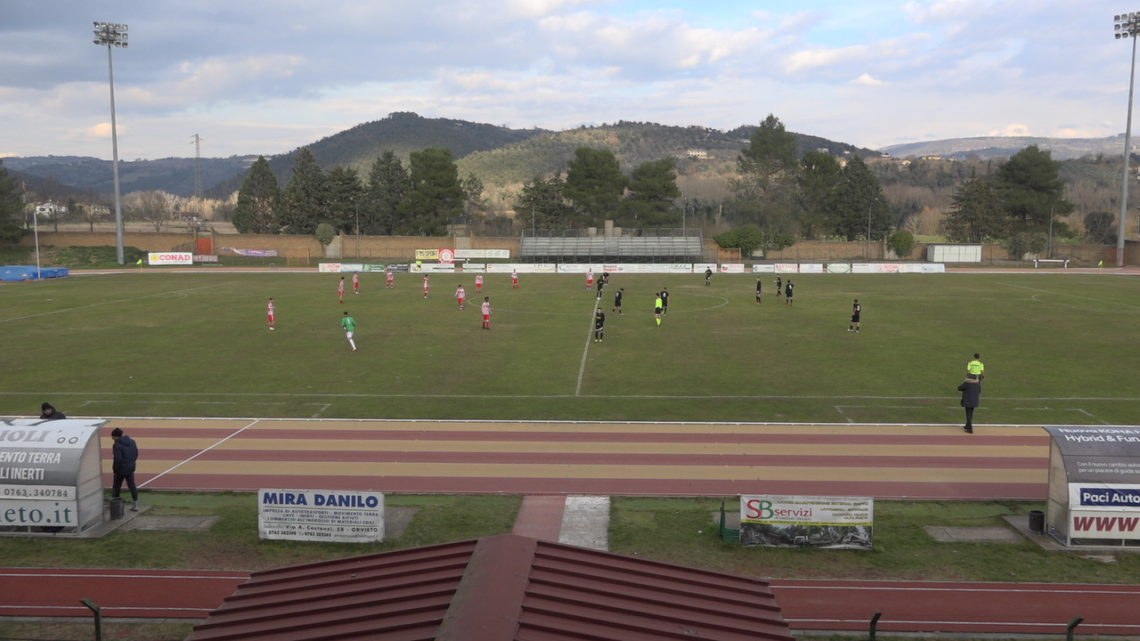 VITTORIA CON VISTA VETTA: ORVIETANA A -4 DAL PRIMO POSTO