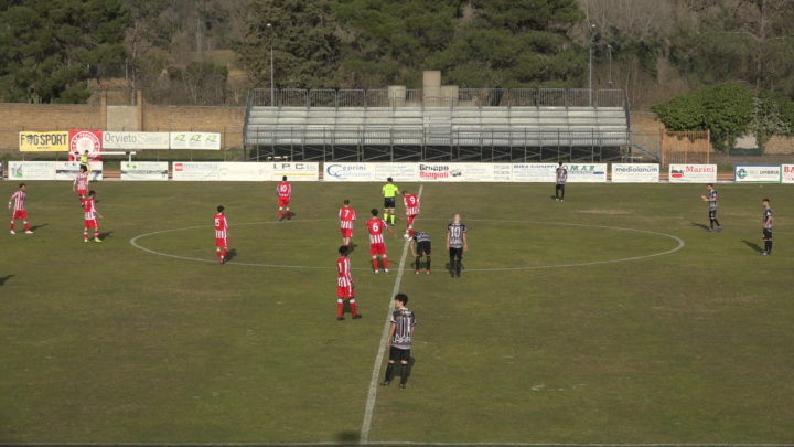 PRONTO RISCATTO ORVIETANA: VINCE E SUPERA IN CLASSIFICA IL SANSEPOLCRO