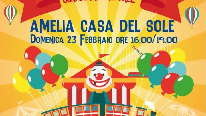 “CARNEVALE..OGNI DONAZIONE VALE!” AD AMELIA LA FESTA DI AVIS COMUNALE “GIANNI GONELLA”
