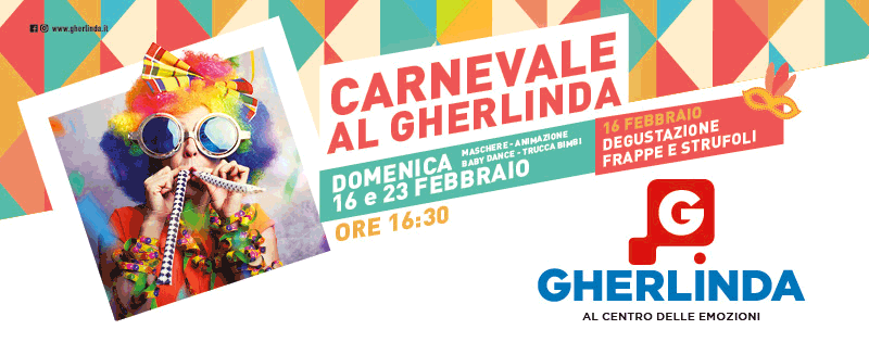 ARRIVA IL CARNEVALE AL GHERLINDA: MASCHERE, DIVERTIMENTO E GOLOSITÀ