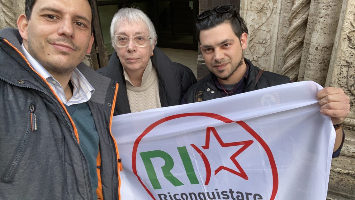 ANCHE RICONQUISTARE L’ITALIA PARTECIPA A TERNI ALLE ELEZIONI POLITICHE SUPPLETIVE DELL’8 MARZO 2020