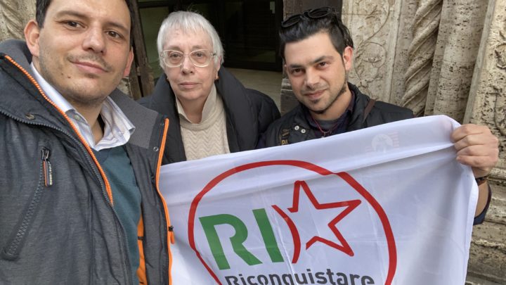ANCHE RICONQUISTARE L’ITALIA PARTECIPA A TERNI ALLE ELEZIONI POLITICHE SUPPLETIVE DELL’8 MARZO 2020