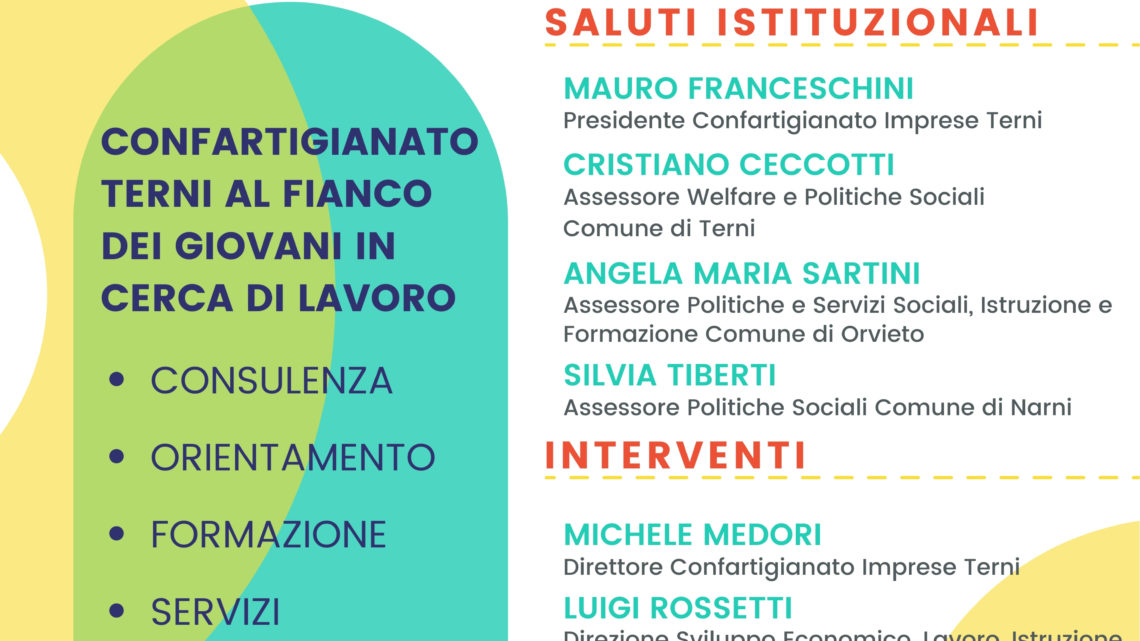 COMUNE DI ORVIETO SOTTOSCRIVE PROTOCOLLO D’INTESA PER PROGETTO SOCIALNEET