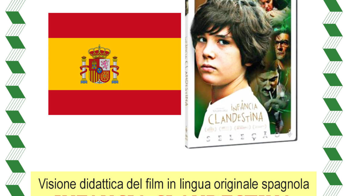 FILM IN LINGUA ORIGINALE SPAGNOLA PER GLI ALLIEVI DEL PROF. BERROCAL