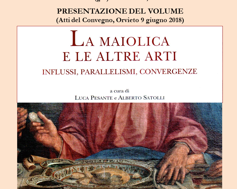 VENERDÌ 7 FEBBRAIO 2020 – ORE 17.00, PALAZZO COELLI, SEDE DELLA FONDAZIONE CRO. PRESENTAZIONE DEL VOLUME LA MAIOLICA E LE ALTRE ARTI