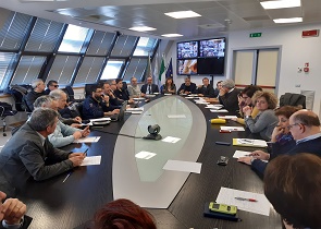 CORONAVIRUS: RIUNITA NELLA SEDE DELLA PROTEZIONE CIVILE DI FOLIGNO, ALLA PRESENZA DELLA PRESIDENTE TESEI E DEL PREFETTO DI PERUGIA SGARAGLIA, LA TASK FORCE REGIONALE