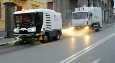 SERVIZIO STRAORDINARIO DI SANIFICAZIONE STRADALE, PROSEGUE L’INTERVENTO ANCHE NEL FINE SETTIMANA 