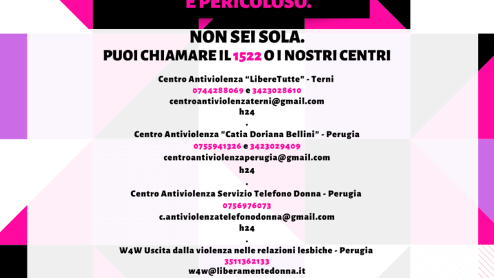 #NONSEISOLA AD AFFRONTARE LA VIOLENZA  L’APPELLO DI LIBERAMENTE DONNA