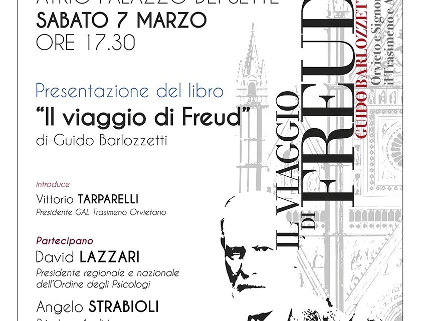 I VIAGGI ORVIETANI DI SIGMUND FREUD NEL LIBRO “IL VIAGGIO DI FREUD” DI GUIDO BARLOZZETTI