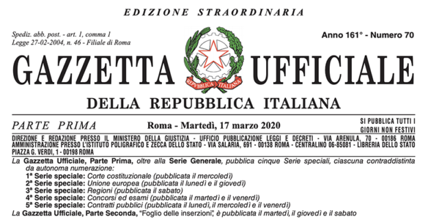 EDITORIA. INTERVENTI A SOSTEGNO EX DL CURA ITALIA: STOP CREDITO IMPOSTA INCREMENTALE. BENEFICIO SECCO AL 30%