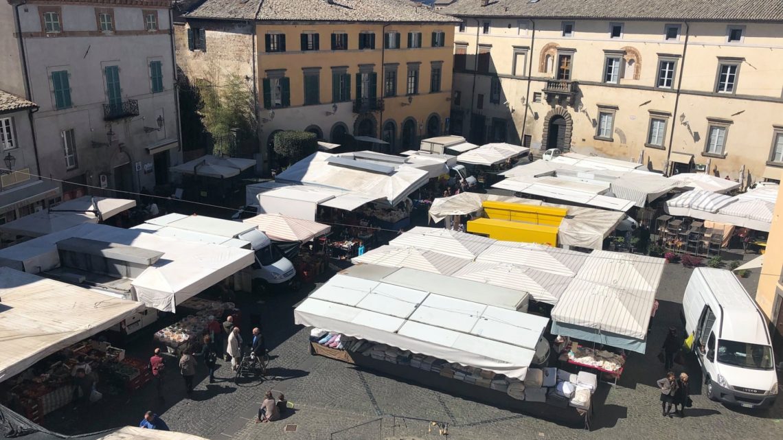 CORONAVIRUS: CHIUSURA DEI MERCATI SETTIMANALI NEL TERRITORIO DEL COMUNE DI ORVIETO