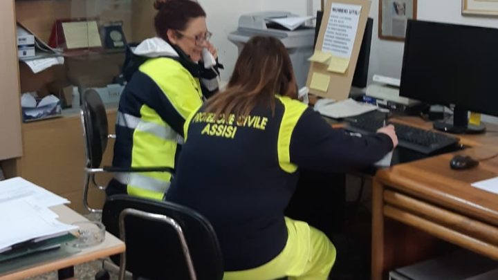 ASSISI E’ VICINA A CHI HA BISOGNO:  IL SERVIZIO DEL COMUNE  CON IL SUPPORTO DELLA PROTEZIONE CIVILE
