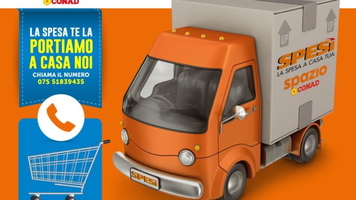 RESTA A CASA, ALLA SPESA CI PENSA L’IPERMERCATO CONAD DEL QUASAR VILLAGE