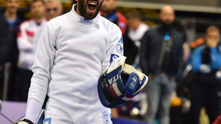 IL MESSAGGIO ALLA SCHERMA UMBRA  DELLO SPADISTA AZZURRO ANDREA SANTARELLI: “GESTIAMO QUESTO STOP RECUPERANDO ENERGIE MA RESTANDO SUL PEZZO”