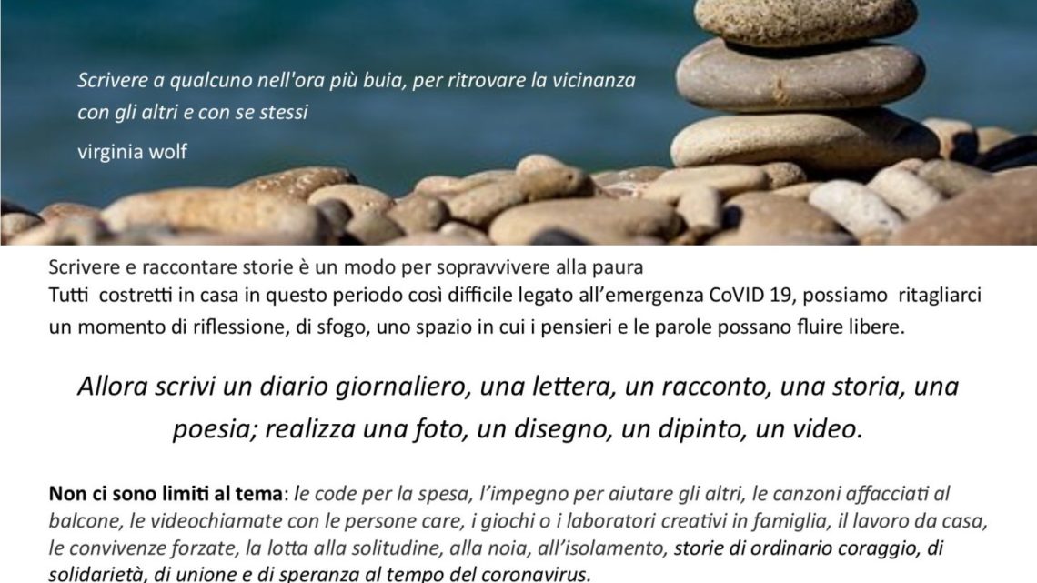CHALLENGE. SFIDA ACCETTATA: SCRIVI IN QUARANTENA”  IL BANDO LETTERARIO DEL CESVOL UMBRIA AI TEMPI DEL COVID-19