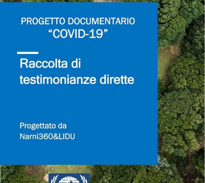 COVID-19: UN DOCU-FILM CHE RACCONTA LE ESPERIENZE DI VOLONTARI E ASSOCIAZIONI