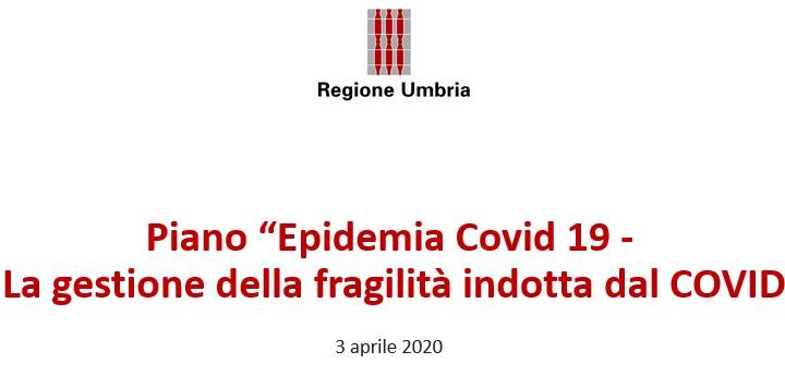 CORONAVIRUS: PRESENTATO PIANO PER LA GESTIONE DELLE FRAGILITÀ INDOTTE DA COVID-19