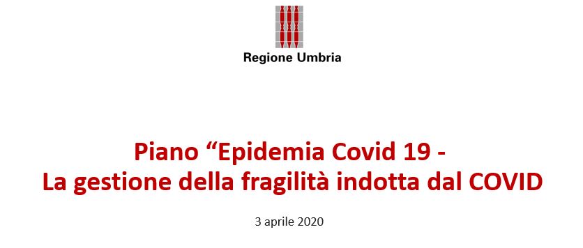 CORONAVIRUS: PRESENTATO PIANO PER LA GESTIONE DELLE FRAGILITÀ INDOTTE DA COVID-19