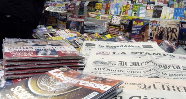 DALL’EMILIA ROMAGNA 1,5 MILIONI PER EDICOLE E GIORNALI LOCALI