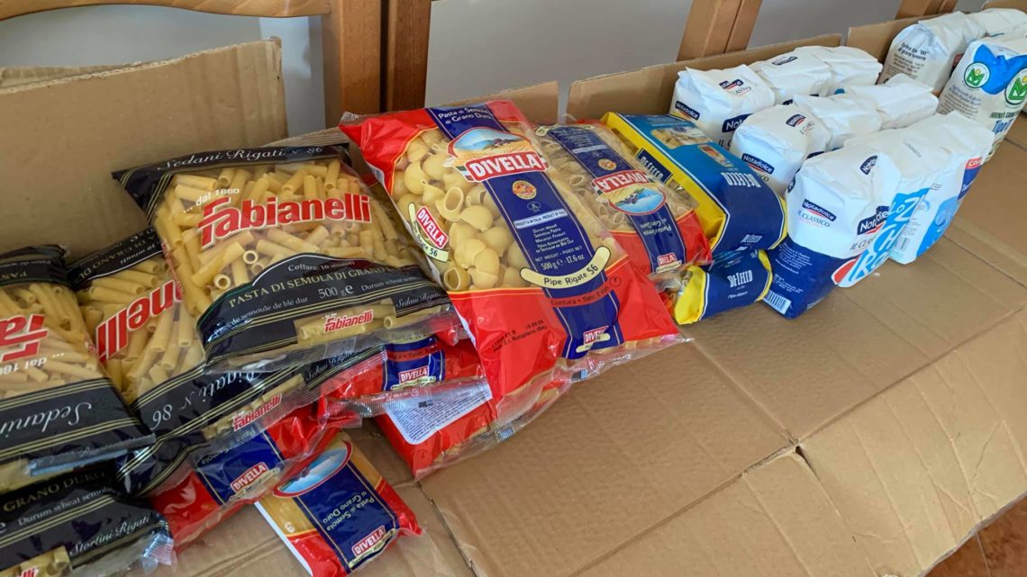 COVID-19, NARNI, SABATO COMUNE E CROCE ROSSA RACCOLGONO PRODOTTI ALIMENTARI DA DISTRIBUIRE A FASCE DEBOLI