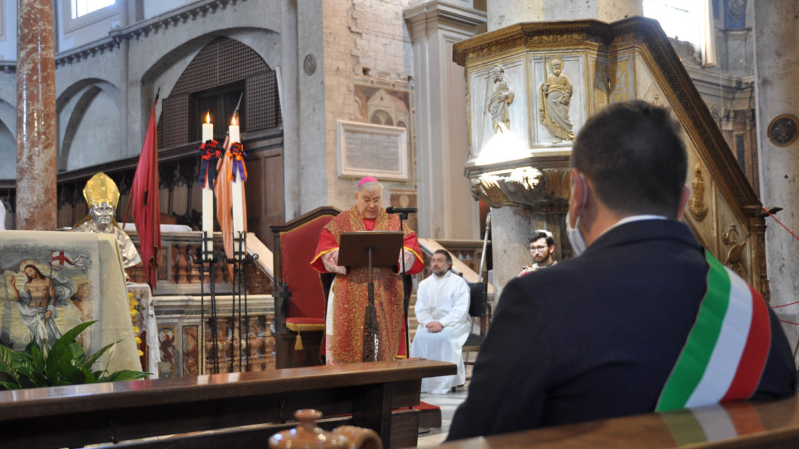 CALVI E OTRICOLI – PELLEGRINAGGIO SPIRITUALE DEL VESCOVO PER LA CELEBRAZIONE DEL PATRONO DI CALVI SAN PANCRAZIO E DI OTRICOLI SAN VITTORE