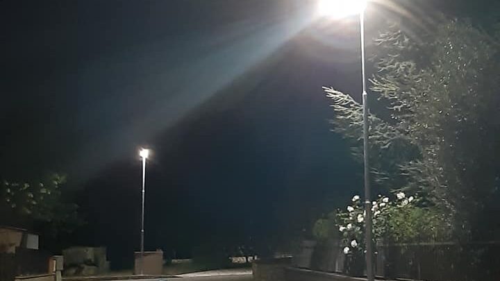GUARDEA, RINNOVATO IMPIANTO PUBBLICO ILLUMINAZIONE