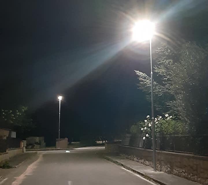 GUARDEA, RINNOVATO IMPIANTO PUBBLICO ILLUMINAZIONE