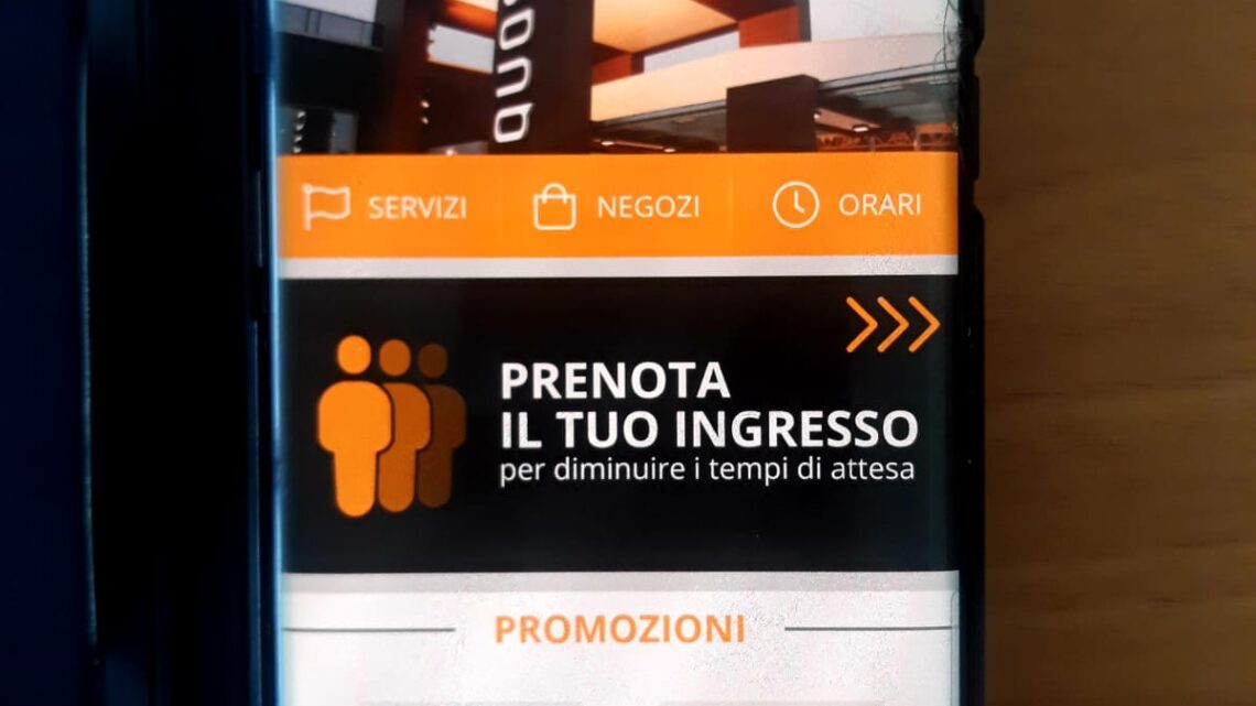 PRENOTARE UN APPUNTAMENTO AL CENTRO COMMERCIALE? SI PUÒ CON ‘SALVACODA’