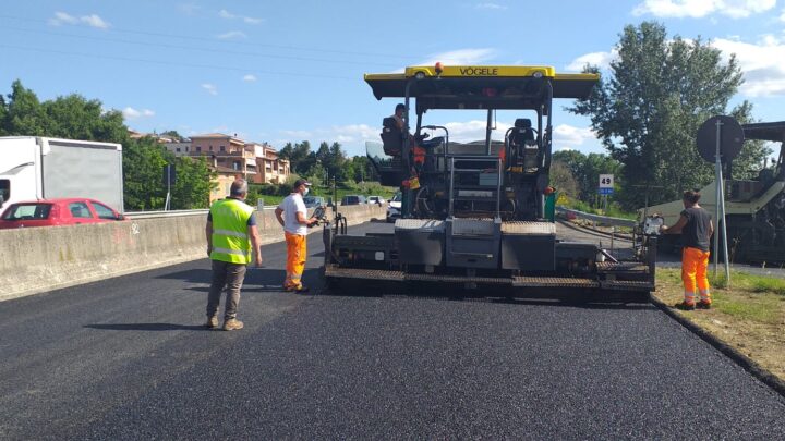 UMBRIA, ANAS: SULLA E45 AVANZANO I LAVORI DI PAVIMENTAZIONE TRA MARSCIANO E CASALINA (PG)