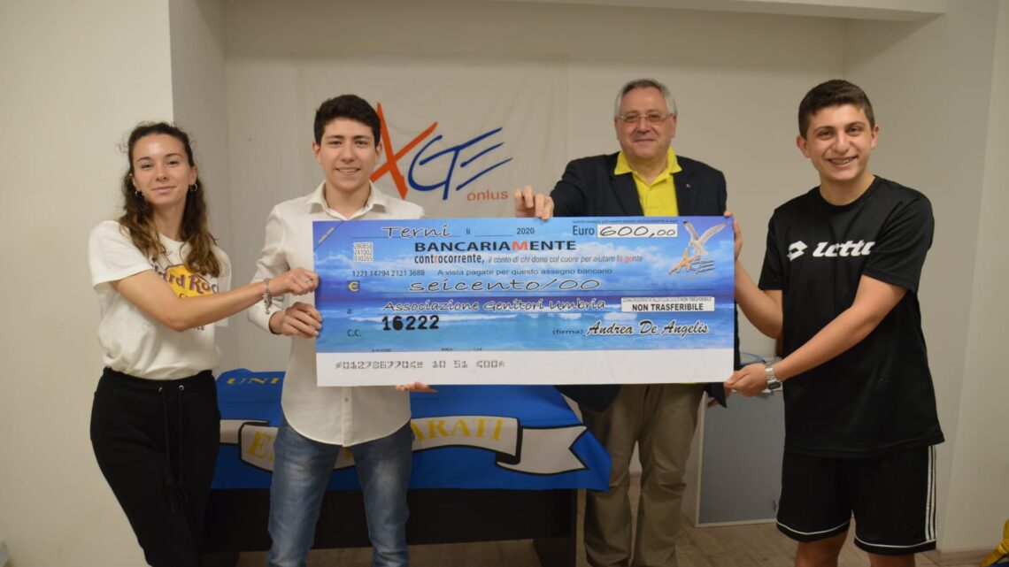 ANDREA DONA I SOLDI DELLE VACANZE PER PROGETTI DI SOLIDARIETÀ. IL GRANDE CUORE DI UNO STUDENTE TERNANO