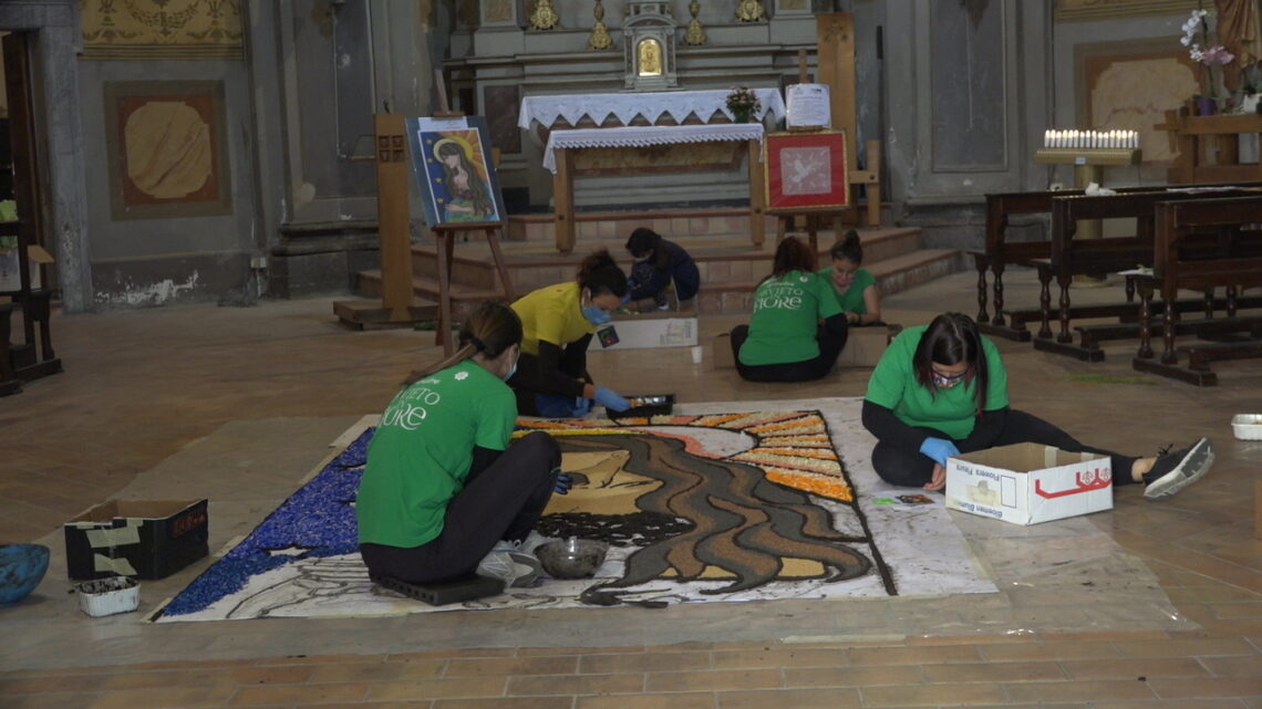 PRESENTATA “ORVIETO IN FIORE” 10^ EDIZIONE. ORVIETO, 3 / 5 GIUGNO 2022. TEMA DELLE INFIORATE “FRANCESCO E IL CORONAVIRUS”
