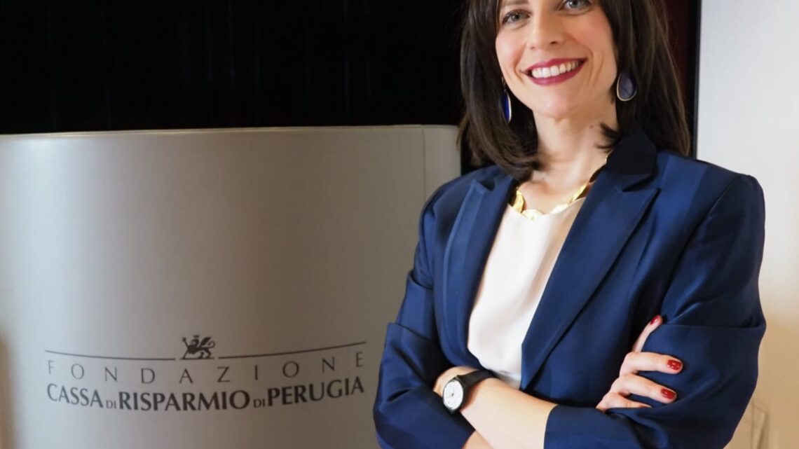 CRISTINA COLAIACOVO È IL NUOVO PRESIDENTE  DELLA FONDAZIONE CASSA DI RISPARMIO DI PERUGIA