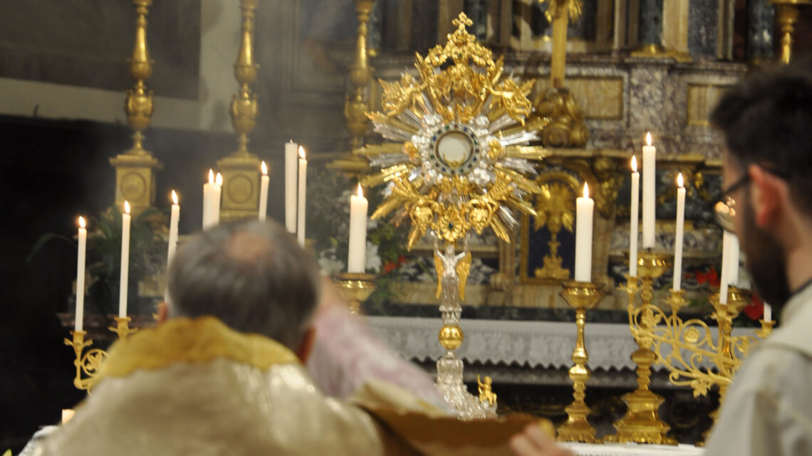 CATTEDRALE TERNI – CELEBRATA LA SOLENNITÀ DEL CORPUS DOMINI