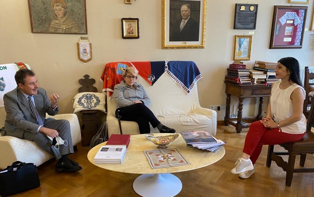 LA FABI UMBRIA INCONTRA IL SINDACO DI ASSISI  E ACCOGLIE L’INVITO A PARTECIPARE AI LAVORI   IN VISTA DELL’EVENTO THE ECONOMY OF FRANCESCO