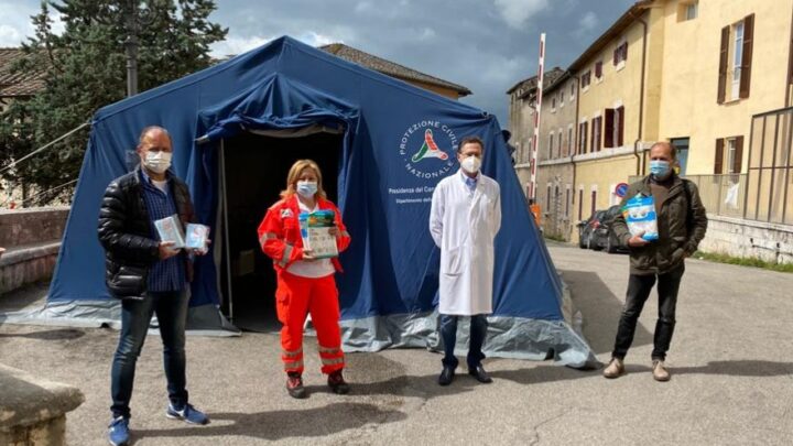 AMELIA, IL SALVADANAIO DELLA SALUTE DONA QUATTRO TERMOSCANNER