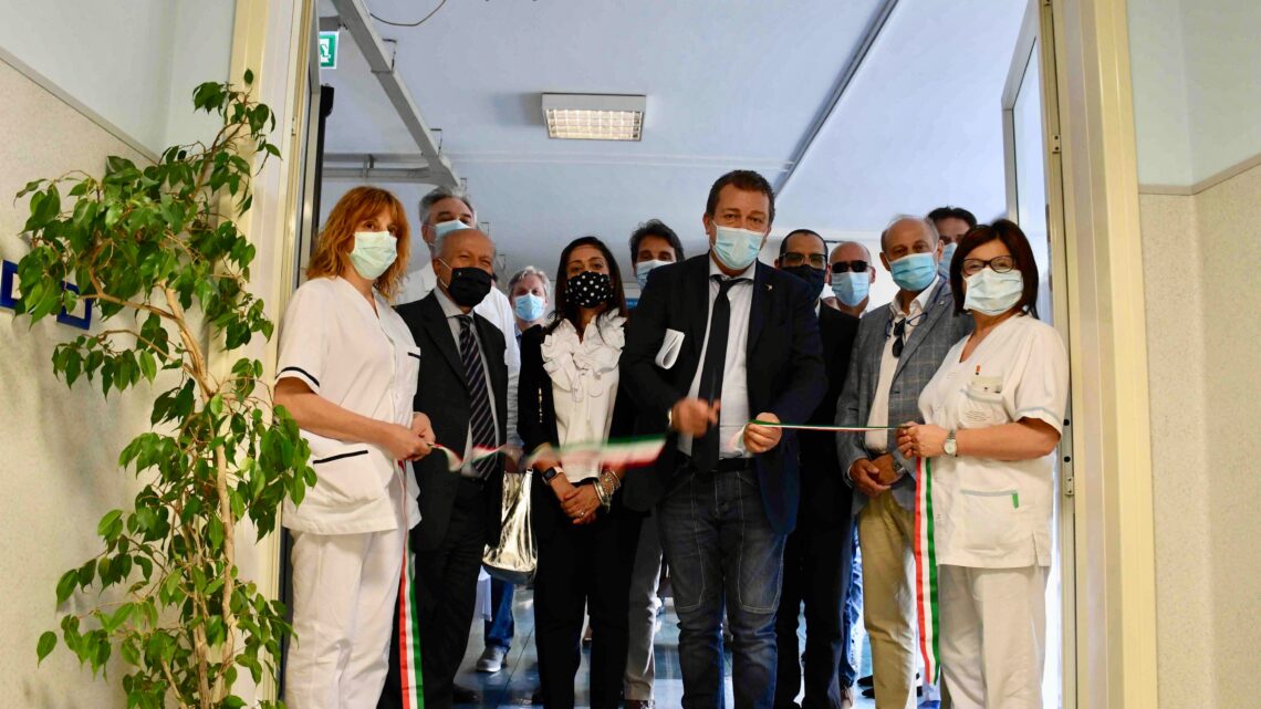 ASSESSORE COLETTO IN VISITA ALL’OSPEDALE DI TERNI