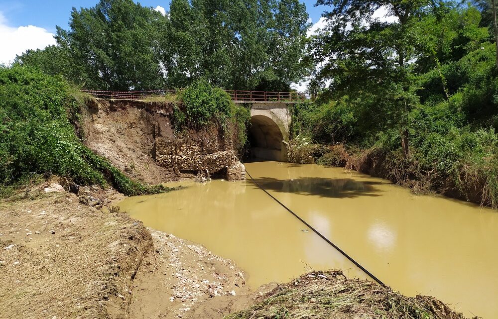 RISCHIO IDROGEOLOGICO: OLTRE 24 MILIONI DI EURO PER VENTISEI INTERVENTI. MELASECCHE “COMPRESO IL PONTE DI MONTEMOLINO, A RISCHIO DI CHIUSURA E DA TROPPI ANNI IN ATTESA DI UNA RISPOSTA” 
