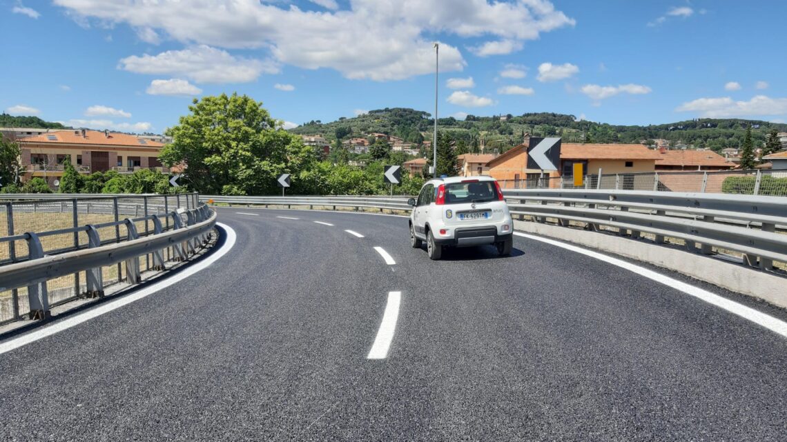 UMBRIA, ANAS: PROSEGUE IL RISANAMENTO DELLA PAVIMENTAZIONE SULLA SS219 “DI GUBBIO E PIAN D’ASSINO”