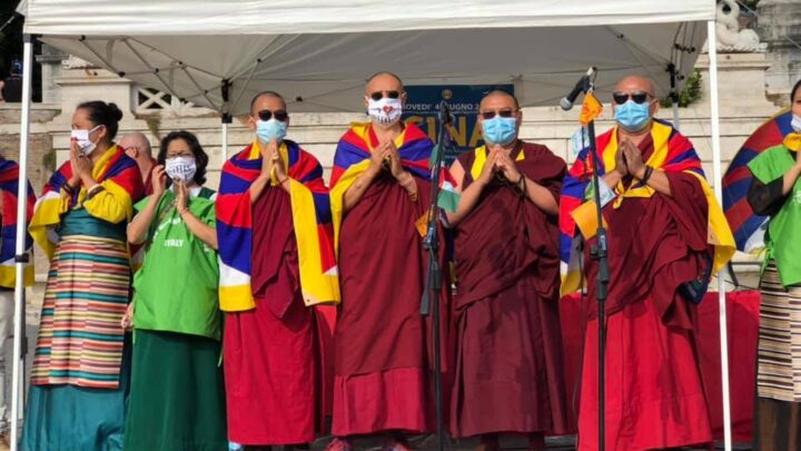 ANNIVERSARIO STRAGE PIAZZA TIENANMEN, ANCHE DELEGAZIONE UMBRA ASSOCIAZIONE ITALIA-TIBET IN PIAZZA A ROMA