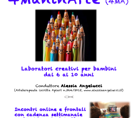 ARTETERAPIA PER BAMBINI E FAMIGLIE  VIA AL PROGETTO DIDATTICO DI TEMPUS VITAE