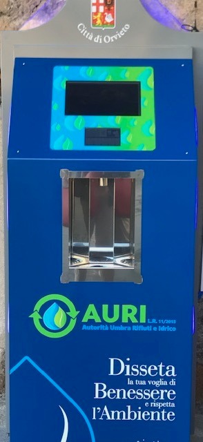 DISTRIBUTORE DI ACQUA ALLA SPINA NEL PALAZZO COMUNALE PER ELIMINARE L’USO DELLA PLASTICA
