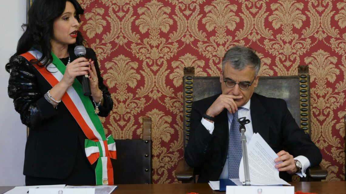 IL SALUTO DEL SINDACO PROIETTI AL PREFETTO SGARAGLIA: “UN PUNTO DI RIFERIMENTO  CON GRANDI CAPACITÀ UMANE E PROFESSIONALI”