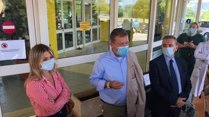 ASSESSORE COLETTO IN VISITA ALLE STRUTTURE SANITARIE DI ORVIETO