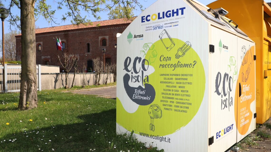 RIFIUTI ELETTRONICI, 25 MILA TONNELLATE GESTITE DA ECOLIGHT NEL 2019