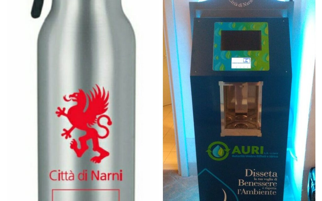 NARNI, COMUNE “PLASTIC FREE”: ACQUA ALLA SPINA PER DIPENDENTI ENTE”