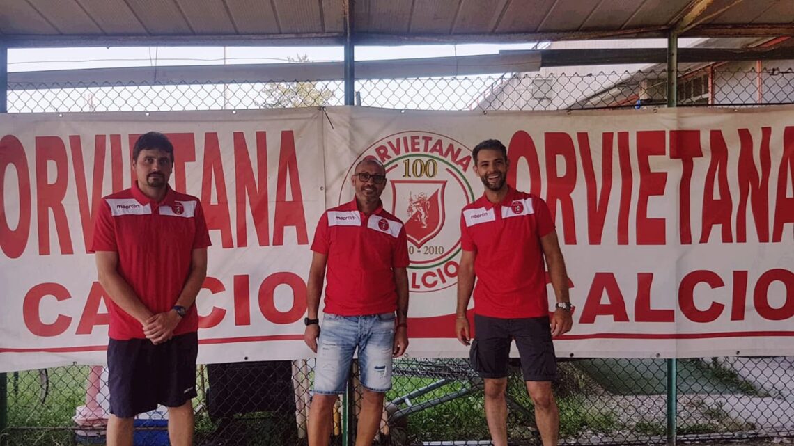 INGRESSO UFFICIALE PER IL NUOVO STAFF TECNICO DELL’ORVIETANA CALCIO.