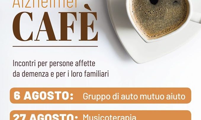 TERNI, L’ALZHEIMER CAFÈ NON VA IN VACANZA  AD AGOSTO TORNANO GLI INCONTRI DEL PROGETTO DI AUSER PER MALATI E FAMIGLIE